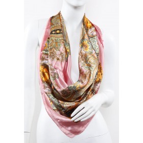 Fashion Square Silky Scarf 18 90x90cm